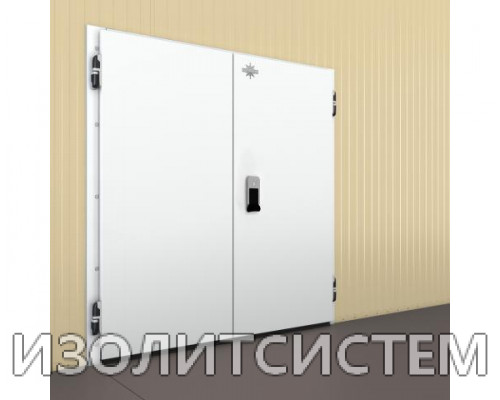 Двустворчатая холодильная дверь ПрофХолод
