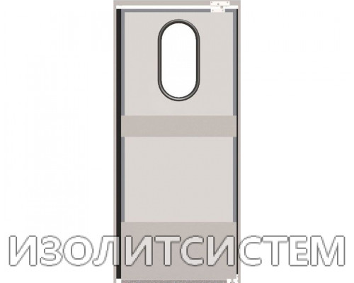 Маятниковая дверь одностворчатая - МДО-800.2200/40