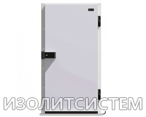  Распашная одностворчатая дверь для холодильной камеры - РДО-1000.1800/02-80-Н
